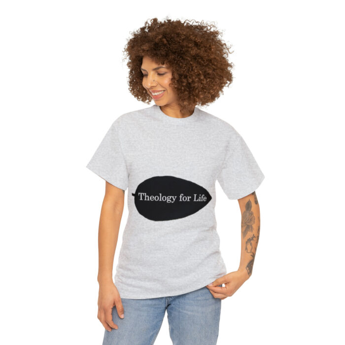 Theology for Life - Light Colors - Unisex Heavy Cotton Tee - Image 12