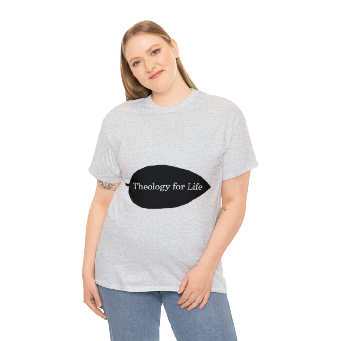 Theology for Life - Light Colors - Unisex Heavy Cotton Tee - Image 9