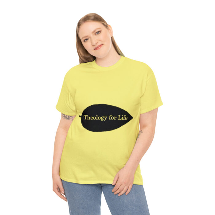Theology for Life - Light Colors - Unisex Heavy Cotton Tee - Image 33