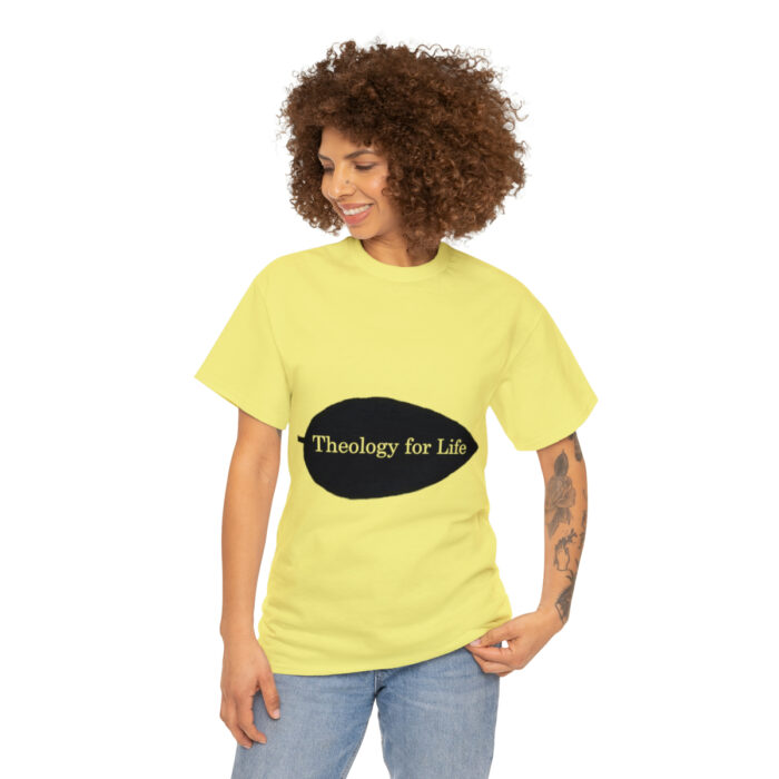 Theology for Life - Light Colors - Unisex Heavy Cotton Tee - Image 36