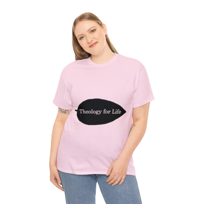 Theology for Life - Light Colors - Unisex Heavy Cotton Tee - Image 49