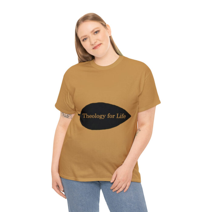 Theology for Life - Light Colors - Unisex Heavy Cotton Tee - Image 29