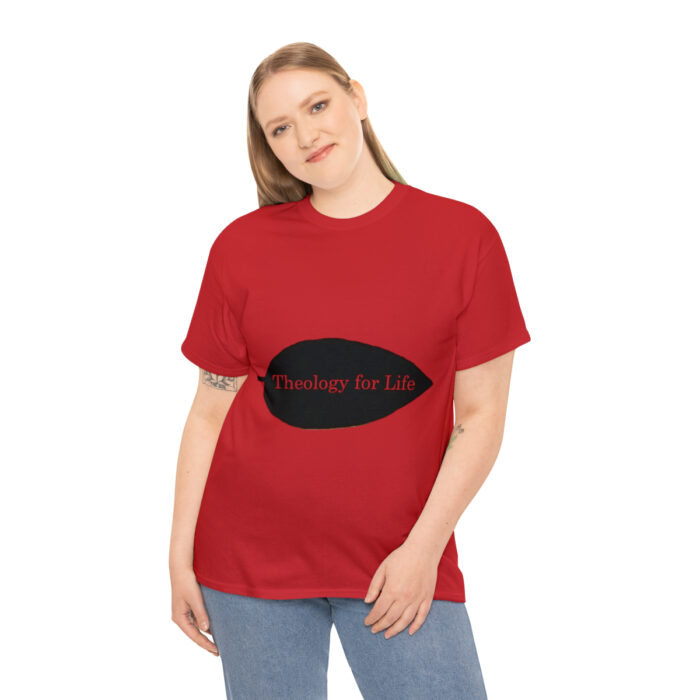 Theology for Life - Light Colors - Unisex Heavy Cotton Tee - Image 57