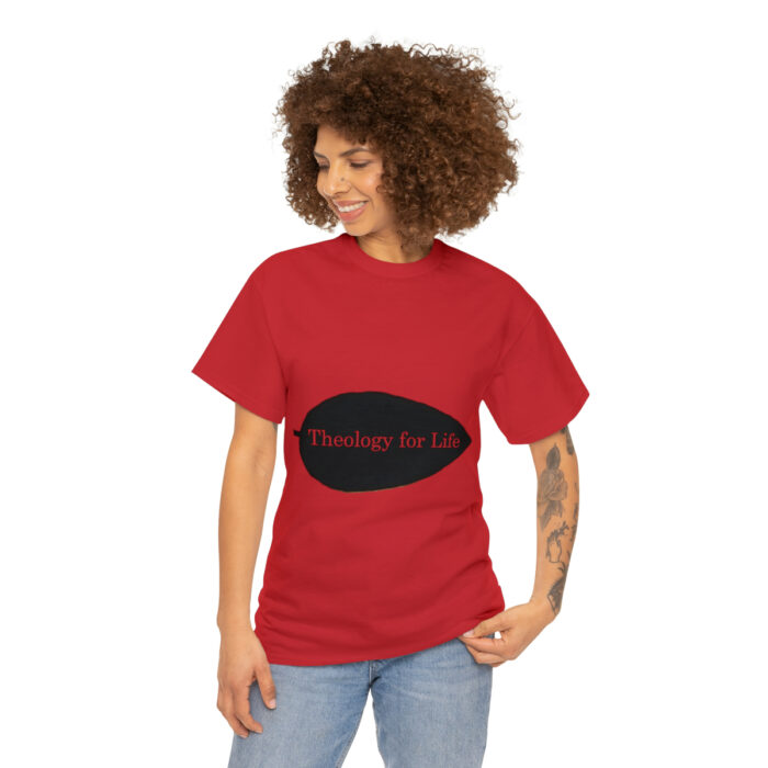 Theology for Life - Light Colors - Unisex Heavy Cotton Tee - Image 60