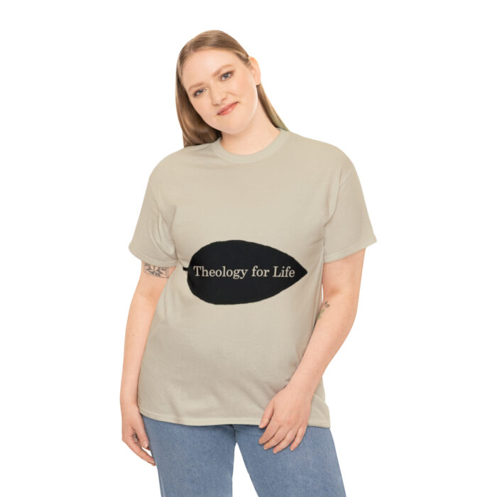 Theology for Life - Light Colors - Unisex Heavy Cotton Tee - Image 13