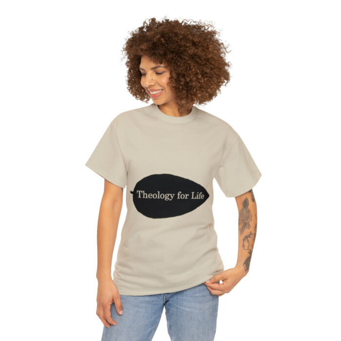 Theology for Life - Light Colors - Unisex Heavy Cotton Tee - Image 16