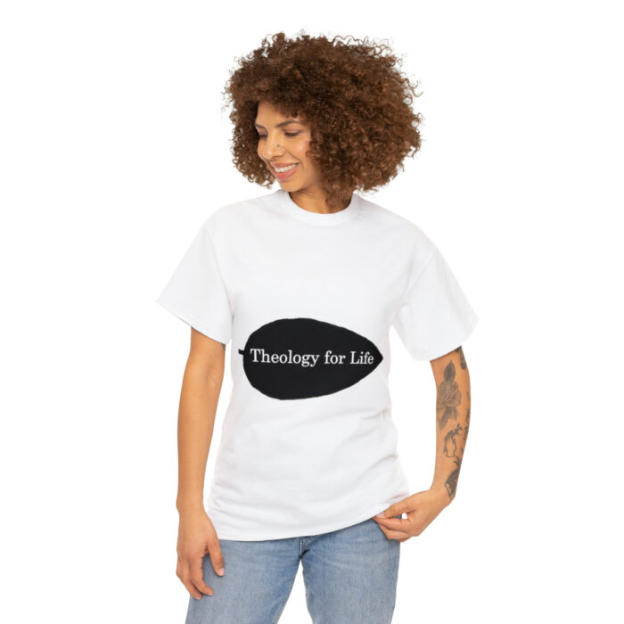 Theology for Life - Light Colors - Unisex Heavy Cotton Tee - Image 8