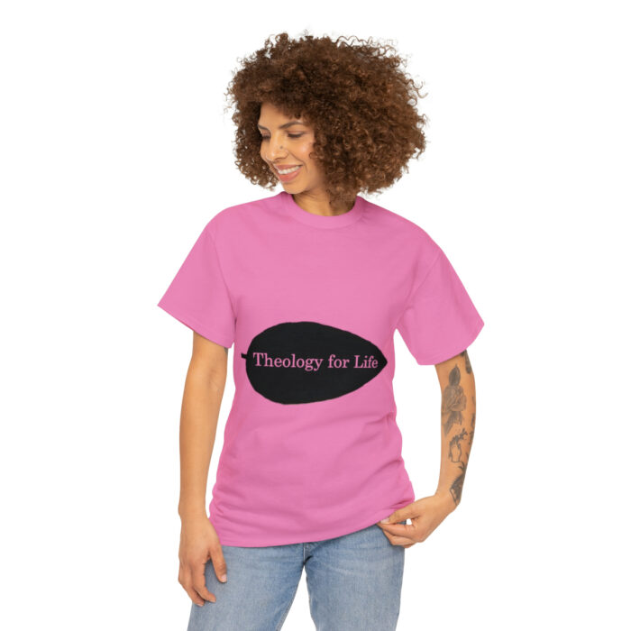 Theology for Life - Light Colors - Unisex Heavy Cotton Tee - Image 56