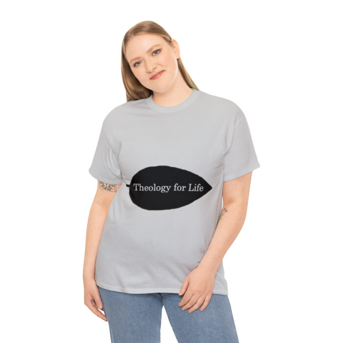 Theology for Life - Light Colors - Unisex Heavy Cotton Tee - Image 17