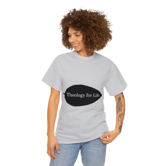 Theology for Life - Light Colors - Unisex Heavy Cotton Tee - Image 20