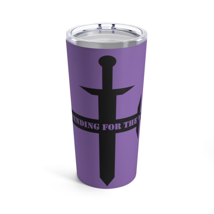 Contending for the Word - Lavender - Tumbler 20oz