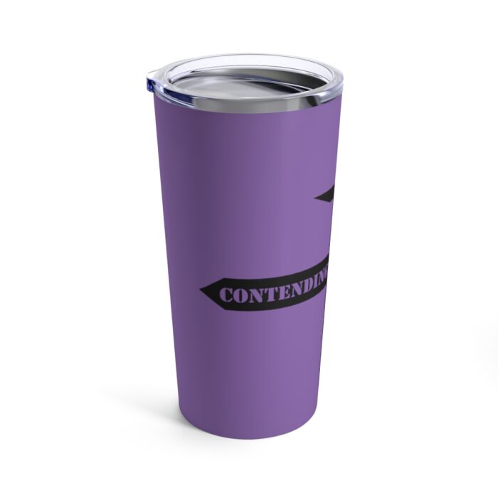Contending for the Word - Lavender - Tumbler 20oz - Image 3