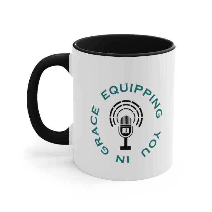 Equipping You in Grace - Accent Coffee Mug, 11oz - Image 6