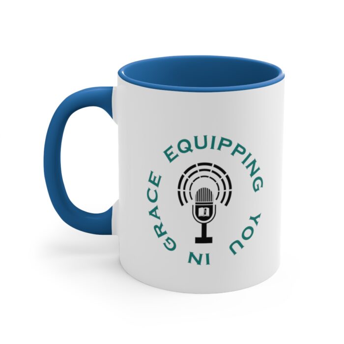 Equipping You in Grace - Accent Coffee Mug, 11oz - Image 14