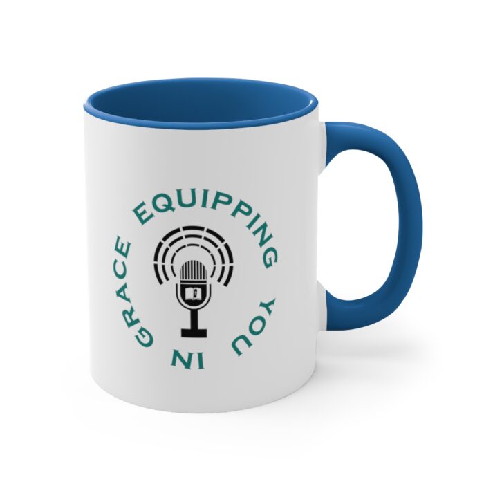 Equipping You in Grace - Accent Coffee Mug, 11oz - Image 15