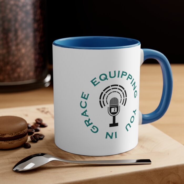 Equipping You in Grace - Accent Coffee Mug, 11oz - Image 16