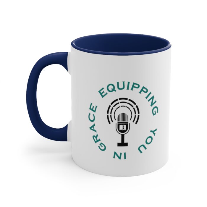 Equipping You in Grace - Accent Coffee Mug, 11oz - Image 10