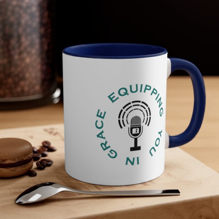 Equipping You in Grace - Accent Coffee Mug, 11oz - Image 12