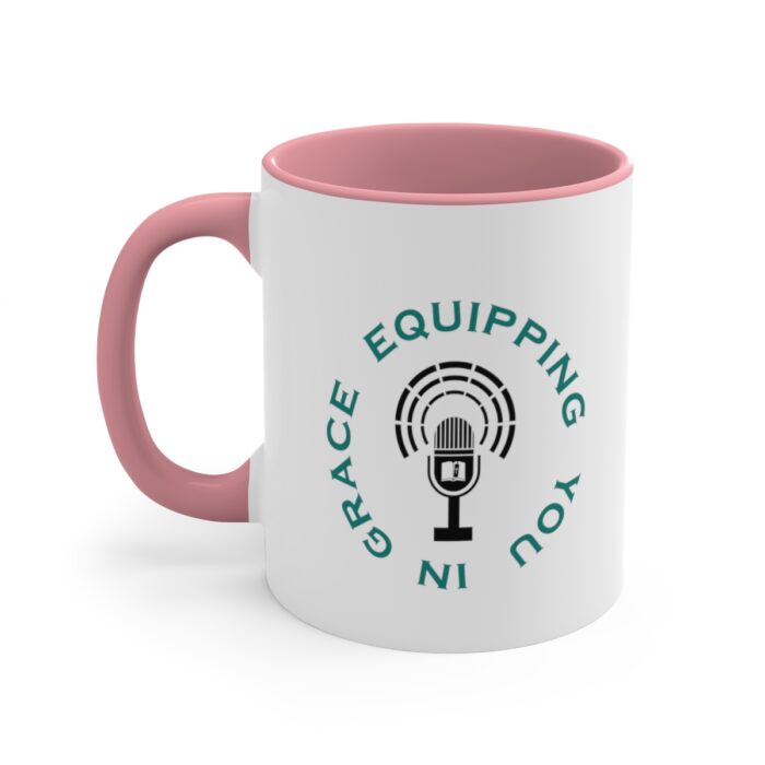 Equipping You in Grace - Accent Coffee Mug, 11oz - Image 3