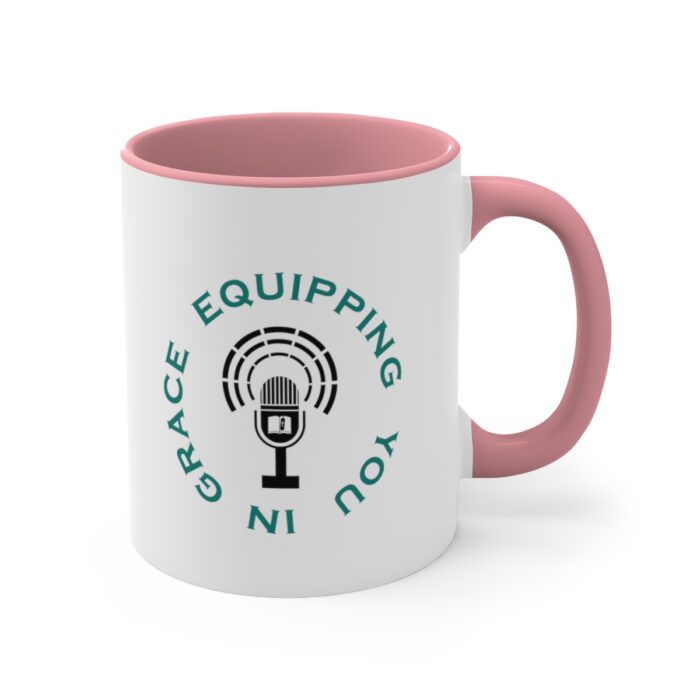 Equipping You in Grace - Accent Coffee Mug, 11oz - Image 4