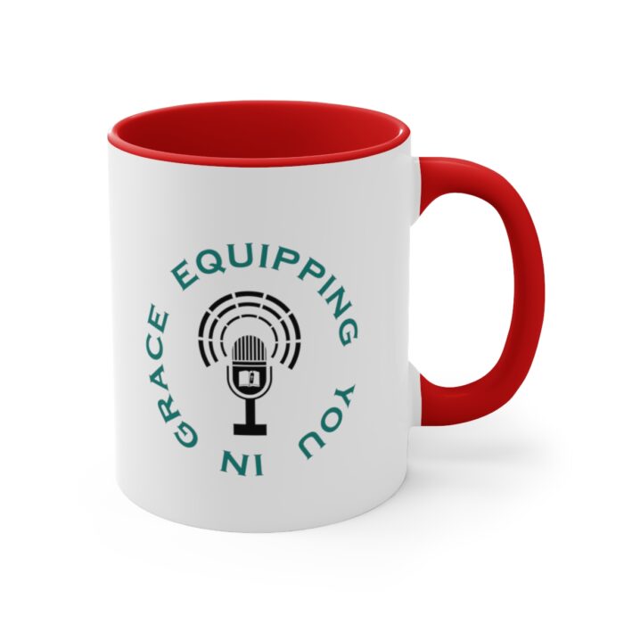 Equipping You in Grace - Accent Coffee Mug, 11oz - Image 19