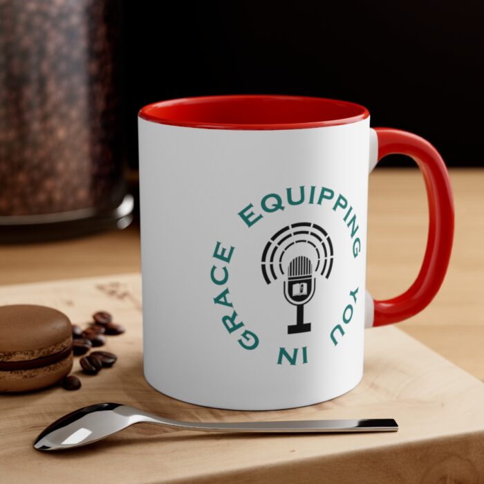 Equipping You in Grace - Accent Coffee Mug, 11oz - Image 20