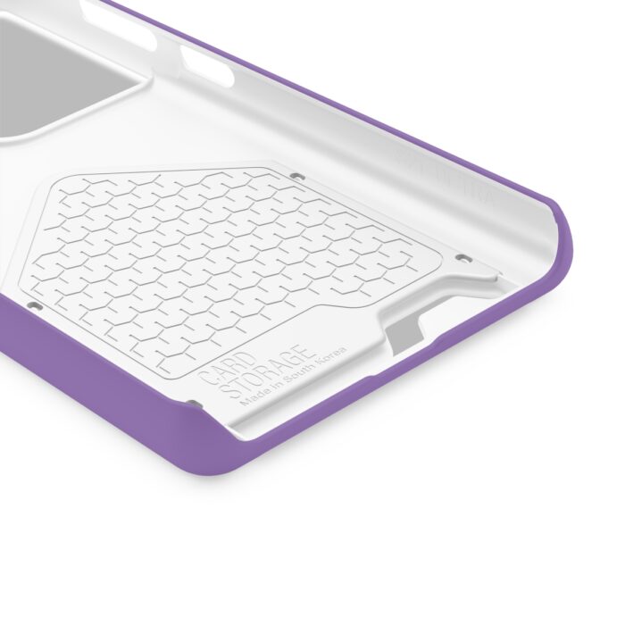 Spurgeon - Visit Many Good Books - Purple Samsung Galaxy S21- S22 Case with Card Holder - Image 87