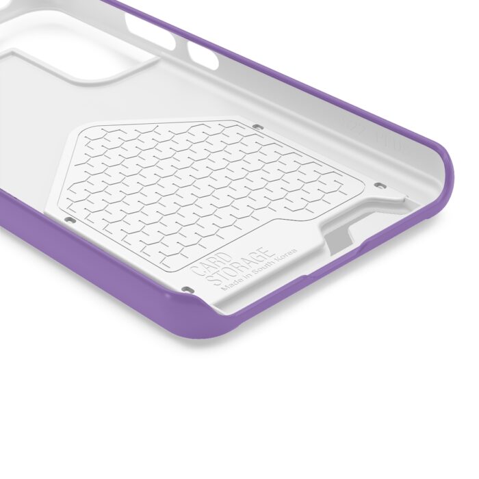 Spurgeon - Visit Many Good Books - Purple Samsung Galaxy S21- S22 Case with Card Holder - Image 27