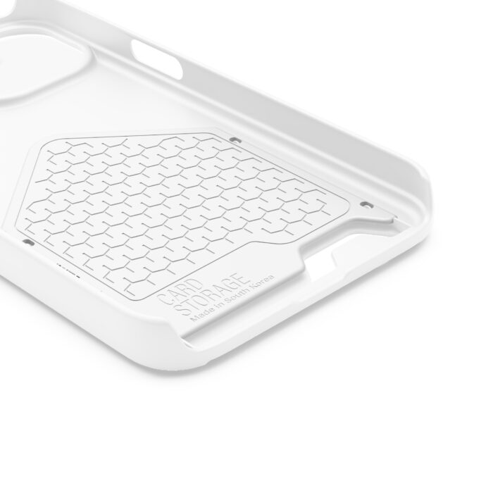 Calvin - Scripture is a Pair of Spectacles - White iPhone 13 Case with Card Holder - Image 47