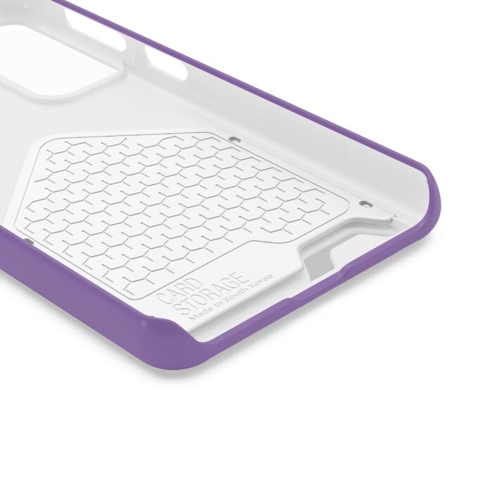 Spurgeon - Visit Many Good Books - Purple Samsung Galaxy S21- S22 Case with Card Holder - Image 59